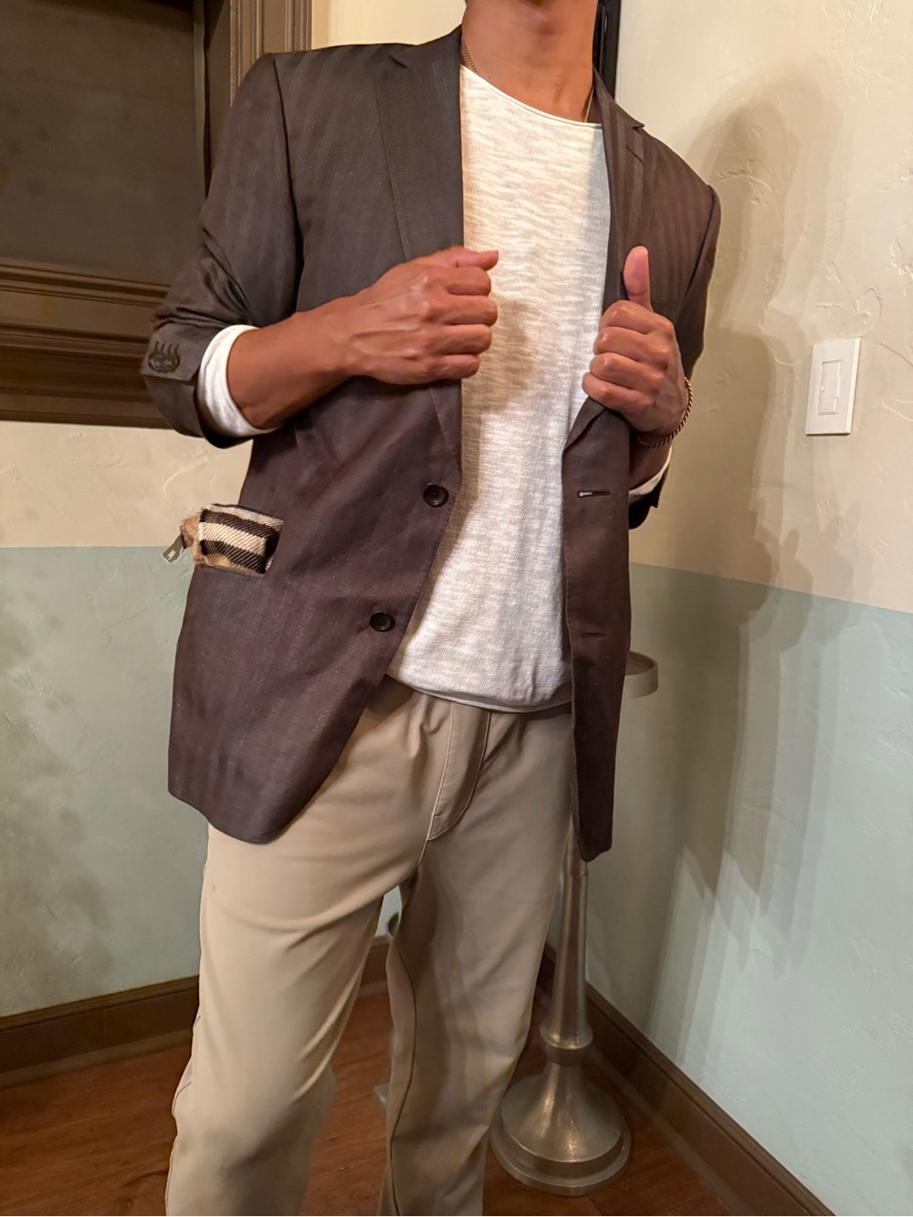 Men's Brown Blazer